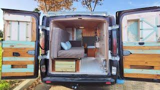 Furgoneta Camperizada para VIVIR y VIAJAR con BAÑO SECO: Renault Trafic L1H1 | Al Son de mi Furgón