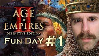 AoE II Fun Tag #1 mit Niklas, Leon, Donnie, Maxim, Maurice Weber, Papo, ArtemizPlayz & Autophil