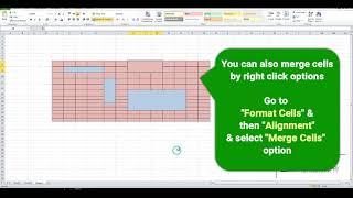 Merge and split cells in excel, merge cells in tables | Digitallosophy