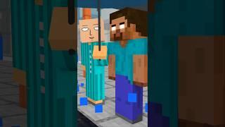 HELP Herobrine Avoid Rain #friendship #shorts #trending #anime