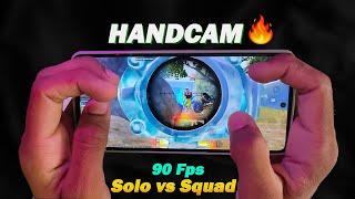 90 Fps! IQOO NEO 6 Best Solo vs Squad Fastest 5 Fingers Full Gyro Handcam Gameplay BGMI/PUBG MOBILE