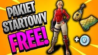 JAK ZDOBYĆ PAKIET STARTOWY ZA DARMO?! DARMOWE PAKIETY STARTOWE FORTNITE SEZON 8