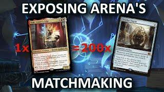 Magic Arena's Matchmaking EXPOSED - How to Cheat the Algorithm Using Data