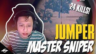 How Jumper Flexes His SNIPING PROWESS | PUBG Mobile