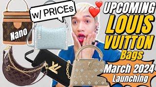 UPCOMING LOUIS VUITTON Bags (w/PRICE) Launching MARCH 2024 SIDE TRUNK +CAPUCINES & RAMADAN Colection