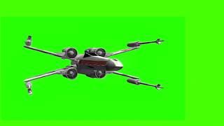 Green Screen Star Wars Drafts 2 / X wing and AT-AT