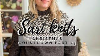 Sari knits: Christmas Countdown Part 23