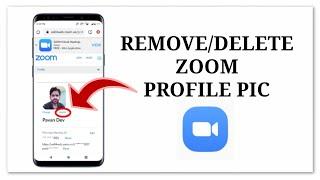 How to Remove Profile Picture from Zoom Meeting App