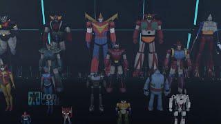 Mecha Scale Comparison Part 1: Regular Robots