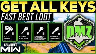 Warzone 2 DMZ HOW TO GET ALL KEYS Locations Open Secret Rooms and HOW KEYS WORK - BEST Loot Items