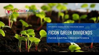 FUCHS-Kapital | Produktcheck im Video: ficon Green Dividends Invest