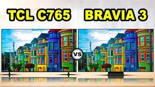 Mini LED TV 2024-2025 | TCL C765  vs Sony Bravia 3 LCD TV | Unboxig & Review