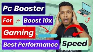 Pc booster | optimizer for gaming | gaming optimizer for windows boost performance