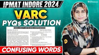 VARC - IPMAT Indore 2024 Previous Year Questions Solution (Que 35 to 40) | IPMAT 2025 Preparation