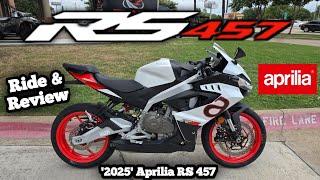 2025 Aprilia RS 457 Ride & Review | Motorcycle PERFECTION