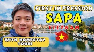 6 HOURS Bus Travel to SAPA, Vietnam - WORTH it ba?  FIRST IMPRESSION + Best HOMESTAY in SAPA!