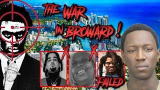 THE WAR IN BROWARD: HMT TRAY & LIBERIA SIG HIT WITH 8 BODIES, RAPPERS & PARENTS K!LLED