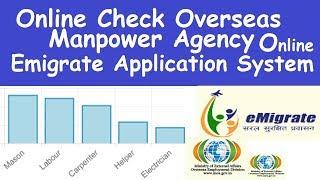 Online Verify Recruitment Agency l How to Check Overseas Manpower Recruitment Agency l Emigrate