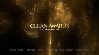 GOLDEN PARTICLES AWARD TITLES | Free Template Download