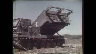 M270 Multiple Launch Rocket System and "Steel Rain" submunitions