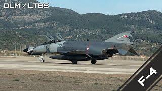 F-4 Phantom II uçağımızın kalkışı ve alçak uçuşu... | DALAMAN HAVALİMANI