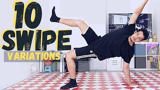 10 Swipe Variations | Swipe Variations Tutorial | Swipe Tutorial Bboy