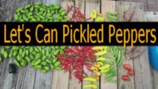 How to Can Pickled Peppers