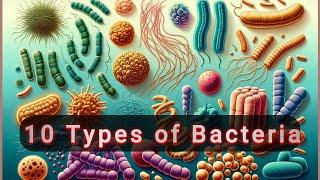 10 types of Bacteria