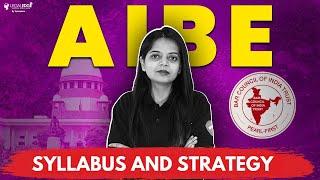 AIBE 2023 Syllabus and Strategy | All India Bar Exam | AIBE 18