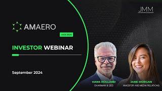 Amaero (ASX:3DA) - Investor Webinar  - 9 September 2024