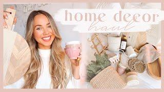 HOME DECOR HAUL | neutral boho pieces from amazon, target, anthropologie, etsy, & more! 