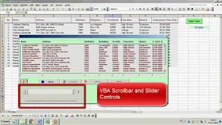 Using VBA Scrollbar And Slider Control To Select Listbox Items