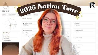  The BEST Notion set-up I've ever built! - How I manage my life in 2025   Tour and Template