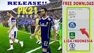 RELEASE!! PK21 PATCH FREE VERSION FOR SP FOOTBALL LIFE 2024 | PATCH LIGA INDONESIA TERBARU