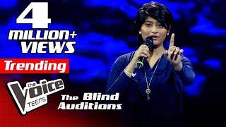Erandi Heshani | Egodaha Yanno (එ‍ගො‍ඩ‍හ යන්‍‍නෝ) | Blind Auditions | The Voice Teens Sri Lanka