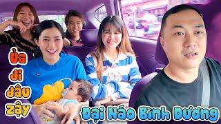 Dắt Gia Đinh Zino Đại Náo Bình Dương I Linh Barbie Vlog