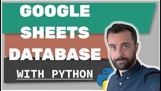 Google Sheets Database with Python Web Scraping