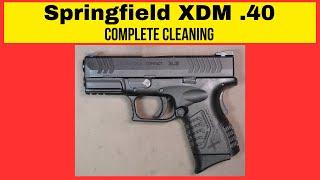 Cleaning the Springfield XDm - A How-To Guide