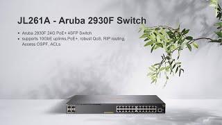 Aruba 2930F Switch JL261A Unboxing & Introduction
