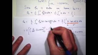 Fourier series: Odd + even functions