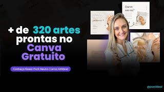 Pack Canva Profissões Neutro Editável - 320 Artes Editáveis No Canva Gratuito