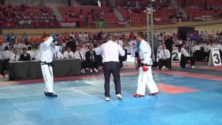 Max Welch (Eng) v Evgeny Otsimik (Rus) Male -57kg Sparring