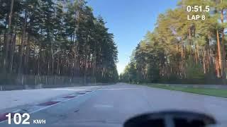 Bikernieki race track, 15/09/2023, Porsche Cayman 987.2 2.9 MT6