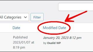 Show the Last Modified Date in WordPress Admin Area