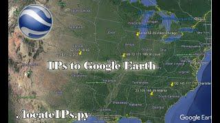 Convert IP Addresses to Google Earth KML Files