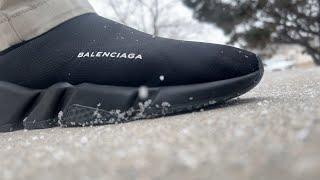 Balenciaga Speed Sneaker Review On foot