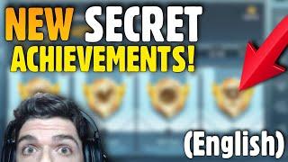 EASY NEW HIDDEN ACHIEVEMENTS!! (English) PUBG Mobile