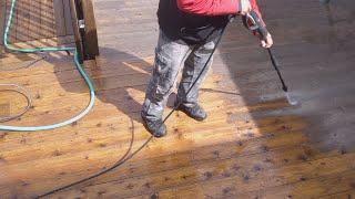 Pressure Wash A Deck , Lily Garden After Winter