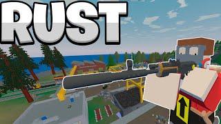 UM PLAYER DE 1000HRS DE UNTURNED JOGANDO RUST(URNED) PELA PRIMEIRA VEZ