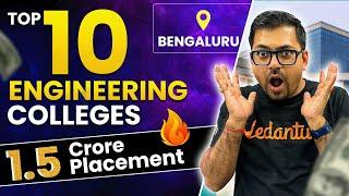 Top 10 Engineering Colleges in Bangalore  1.3 crore Package  Harsh Sir @VedantuMath